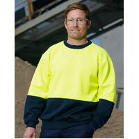 AIW SW09 High Visibility Fluoro Crew Neck Windcheater