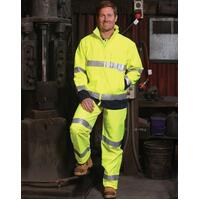 5 of AIW SW29 High Visibility Softshell Safety Jacket Night tapes