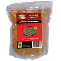 SF201 BBQ Smoking Grilling Sawdust 500g Apple flavoured; Strong sweet fruity smoke, use with smoker box