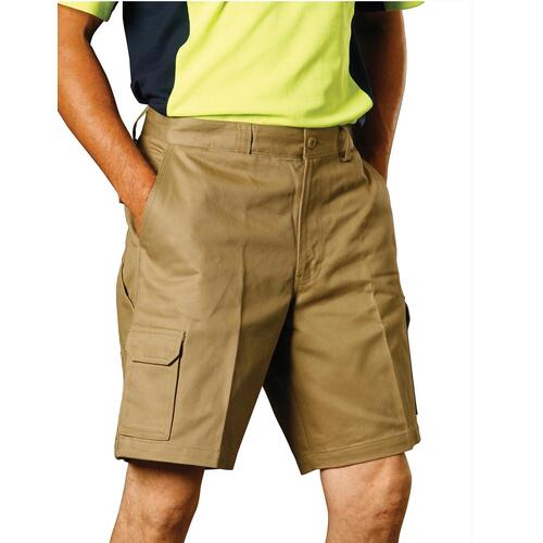 5 of AIW WP06 Cotton Drill Cargo Work Shorts 310gsm