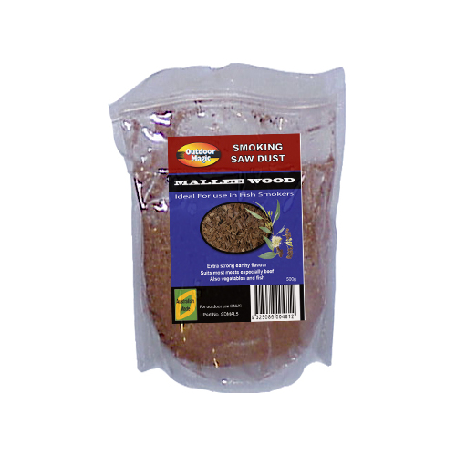 SF210 BBQ Smoking Grilling Sawdust 500g MALLEE WOOD flavoured Deep smokey flavour