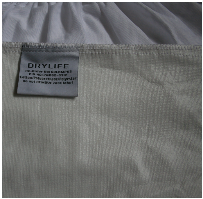 Double bed; DryLife Waterproof Mattress Protector; Cotton Towelling Upper 