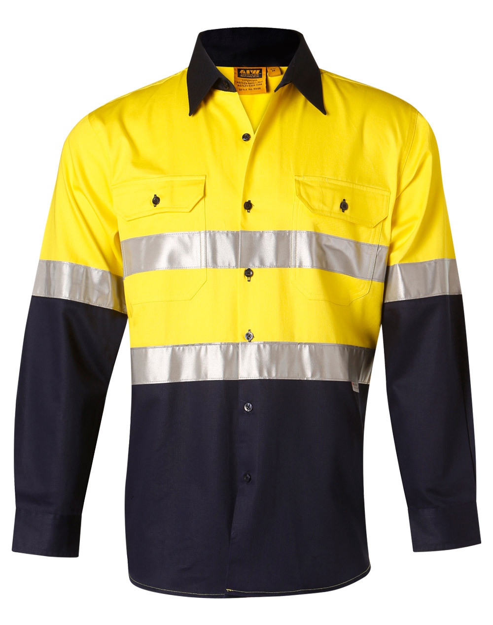 button down safety work shirts