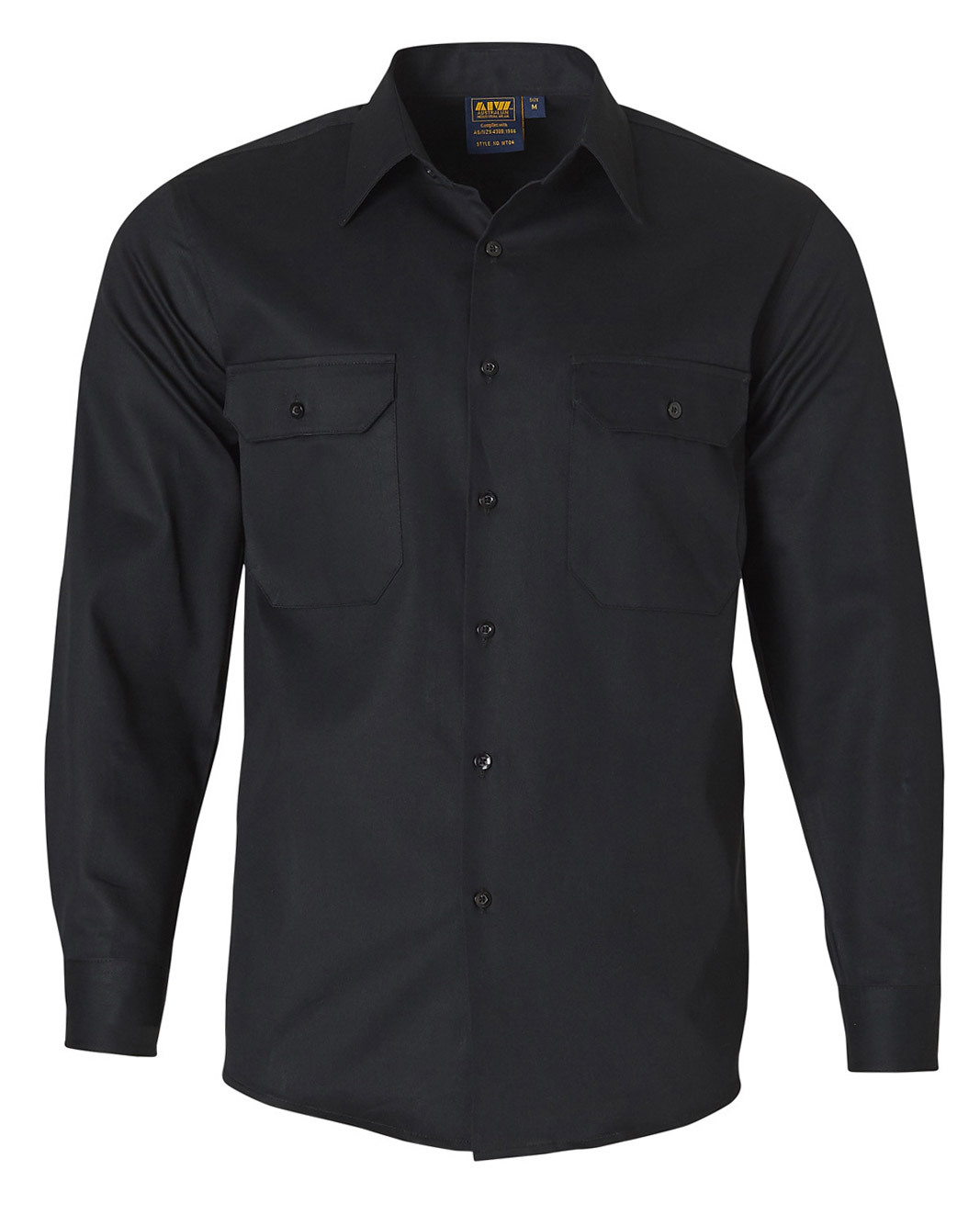 cotton drill pull on shirts
