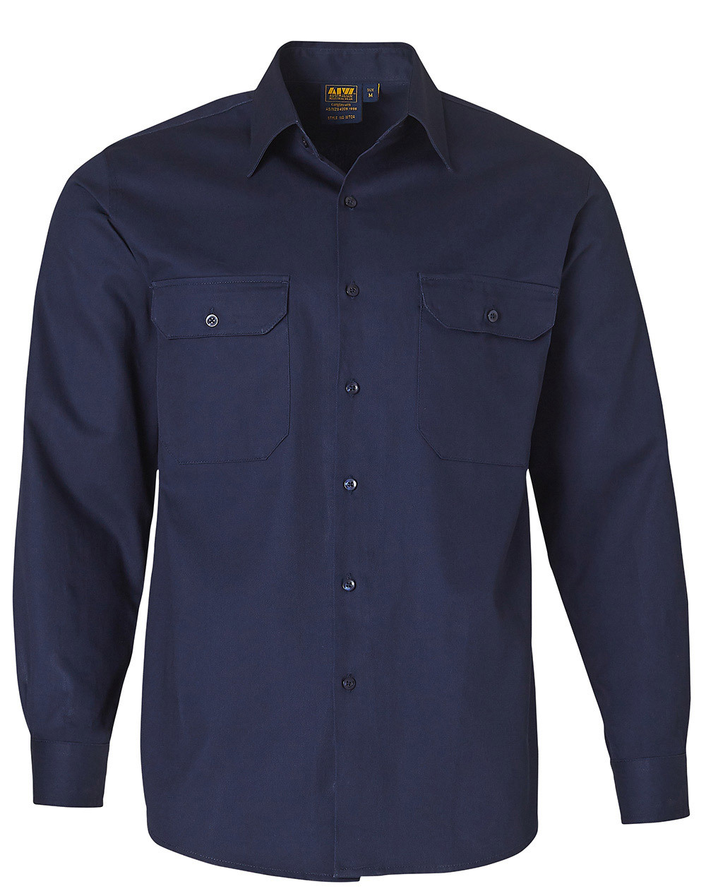 cotton drill pull on shirts