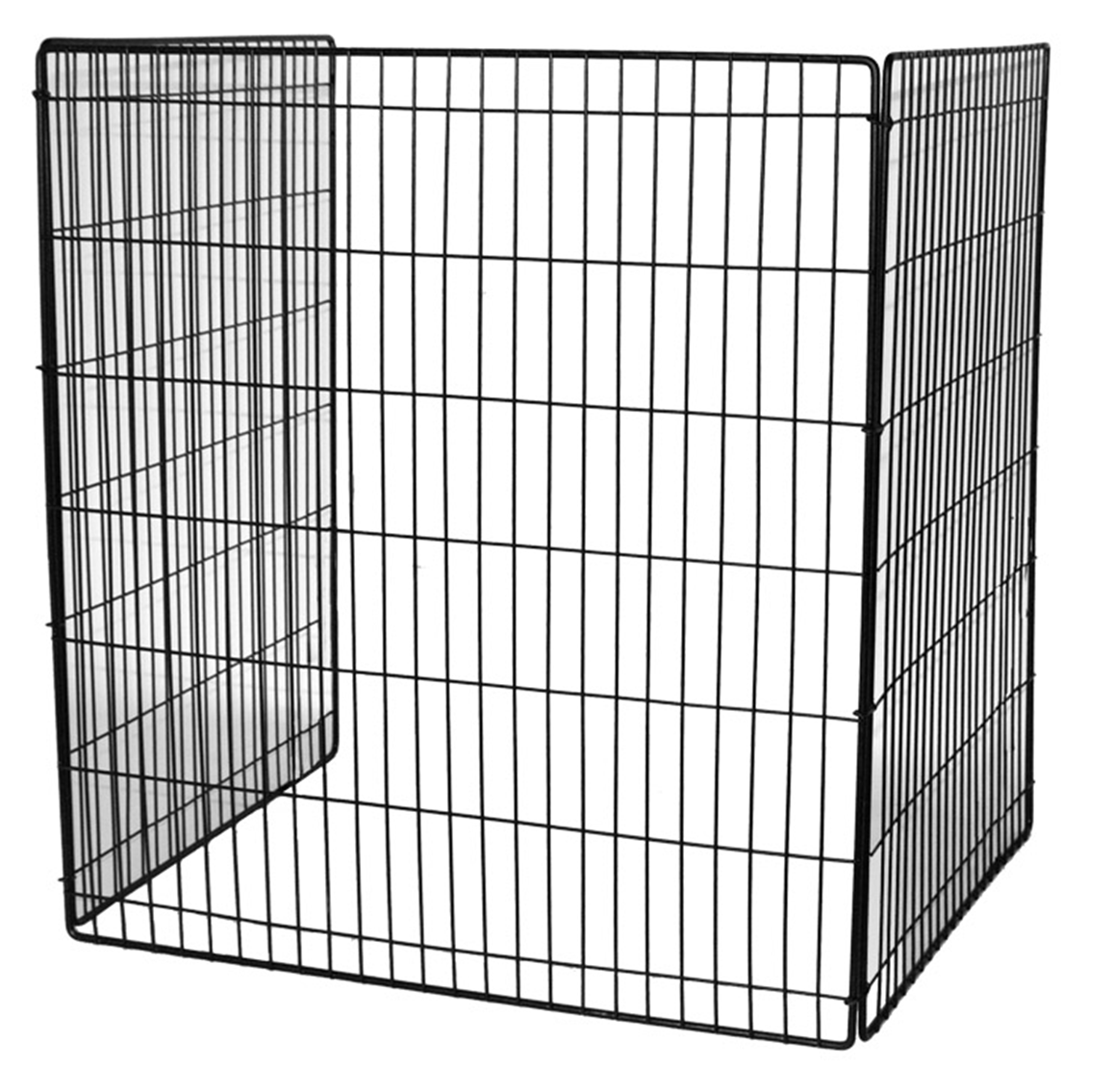 FPA021 125 x 60cm Black MESH Steel Heater Child Guard w gate Fire Safety Fence 