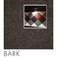 BARK Colour Sample of Quietspace Acoustic Fabric panels and rolls