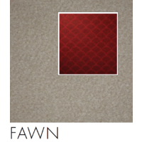 FAWN Colour Sample of Quietspace Acoustic Fabric panels and rolls