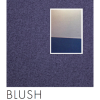 BLUSH Colour Sample of Quietspace Acoustic Fabric panels and rolls