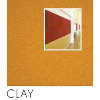 CLAY Colour Sample of Quietspace Acoustic Fabric panels and rolls
