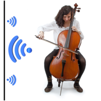 Acoustic Wall Fabric Reduce MUSIC STUDIO in-room echo noise by up to 40%