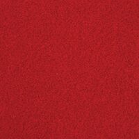50mm thick BLAZING RED Quietspace Acoustic 2400x1200 Wall Panel, white backing