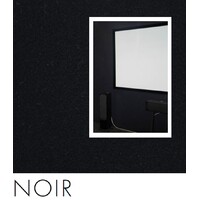 NOIR 100mm thick Quietspace Acoustic white-backed Panel