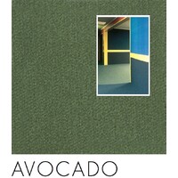 AVOCADO 100mm thick Quietspace Acoustic white-backed Panel