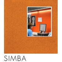 SIMBA 100mm thick Quietspace Acoustic white-backed Panel