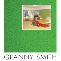 GRANNY SMITH 25mm thick Quietspace Acoustic white-backed Panel