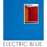 ELECTRIC BLUE 50mm thick Quietspace Acoustic white-backed Panel