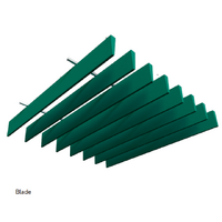 8x ACROS 70mm Acoustic FRONTIER RAFT ceiling BLADE solid colour