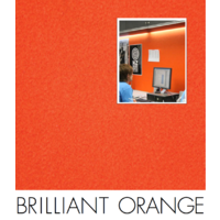 1m of BRILLIANT ORANGE Vertiface Wallcovering Fabric 1300mm wide roll