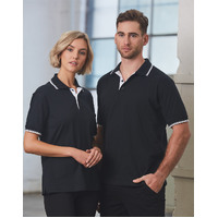 5 of  PS05 MACQUARIE Cotton Jersey Unisex Polo Shirt