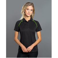  PS19 CHAMPION Diamond-knit Polyester Ladies Polo Shirt