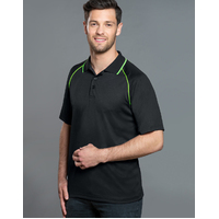  PS20 CHAMPION Diamond-knit Polyester Mens Polo Shirt