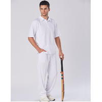  PS29 MESH CRICKET Truedry Mens Short Sleeve Polo Shirt