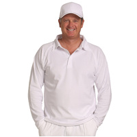 5 of  PS29L MESH CRICKET Truedry Mens Long Sleeve Polo Shirt
