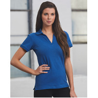 5 of  PS40 LONGBEACH Combed Cotton Ladies Polo Shirt