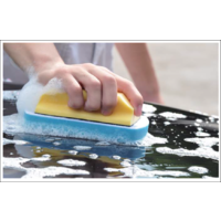 Shine Mate Wash & Wax Kit; w Urethane Hand Pad; 2 foam pads