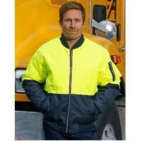 AIW SW06A; High Visibility Flying Jacket; 100% Polyester PU Coated