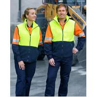 5 of  AIW SW08; High Visibility Polar Fleece Vest 100% Polyester