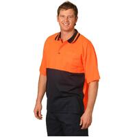5 of  AIW SW12; High Visibility Safety Polo Shirt 57% Cotton 43% Polyester