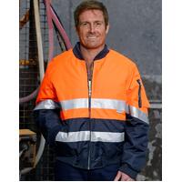 AIW SW16A; High Visibility Flying Jacket; 100% Polyester PU Coated w 3M Tape