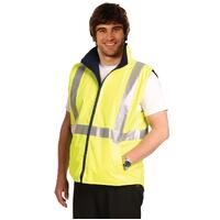 5 of AIW SW19A High Visibility Reversible Rainproof Safety Vest Night tapes