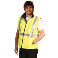 5 of  AIW SW19A; Reversible Safety Vest 100% Polyester PU Coated w 3M Tape