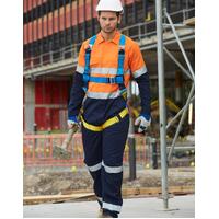 AIW SW207; REGULAR High Visibility Coverall; 100% Cotton Drill w 3M Tape