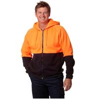 AIW SW24 High Visibility Fleece Hoodie Poly-Cotton