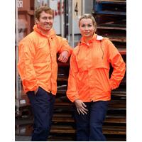 5 of AIW SW27 Unisex High Visibility Safety Waterproof Spray Rain Jacket