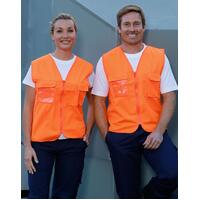 AIW SW41; Unisex High Visibility Safety Vest 100% Polyester