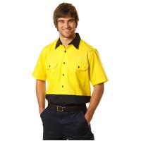5 of  AIW SW57; Safety Work Shirt 100% Cotton Twill