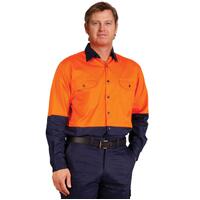 5 of  AIW SW58; Safety Work Shirt 100% Cotton Twill