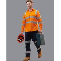 AIW WP07HV; REGULAR Drill Safety Pants 100% Cotton Drill w 3M Tapes