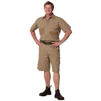 AIW WT05; Work Shirt 100% Fine Cotton Duck weave canvas with durable CORDURA patches