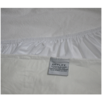 68cm x 130cm DryLife Baby Cot Mattress Protector; Waterproof; Cotton Towelling Upper