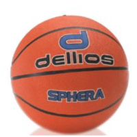 PD024 ; Dellios SPHERA Mens Basketball Size 7; Orange/Blue