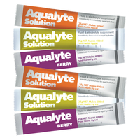 PH051 AUS Aqualyte hydration drink 10 x 25g sachets Mixed flavours
