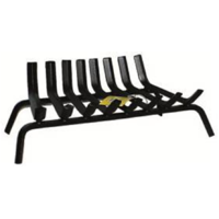 FreePost FPT002 Medium 60cm wide Black Premium Heavy Duty Steel Fire Grate