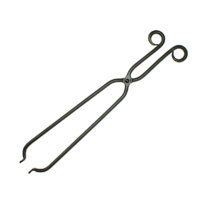 FPT018 Black Tongio Forging Steel Fireside Tongs