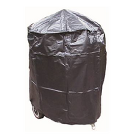 BQC016 68.5cm dia Black Waterproof Hooded Kettle BBQ Cover